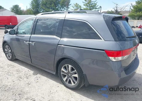 2014 Honda Odyssey Touring/Touring Elite from USA, damaged, VIN 5FNRL5H91EB110532